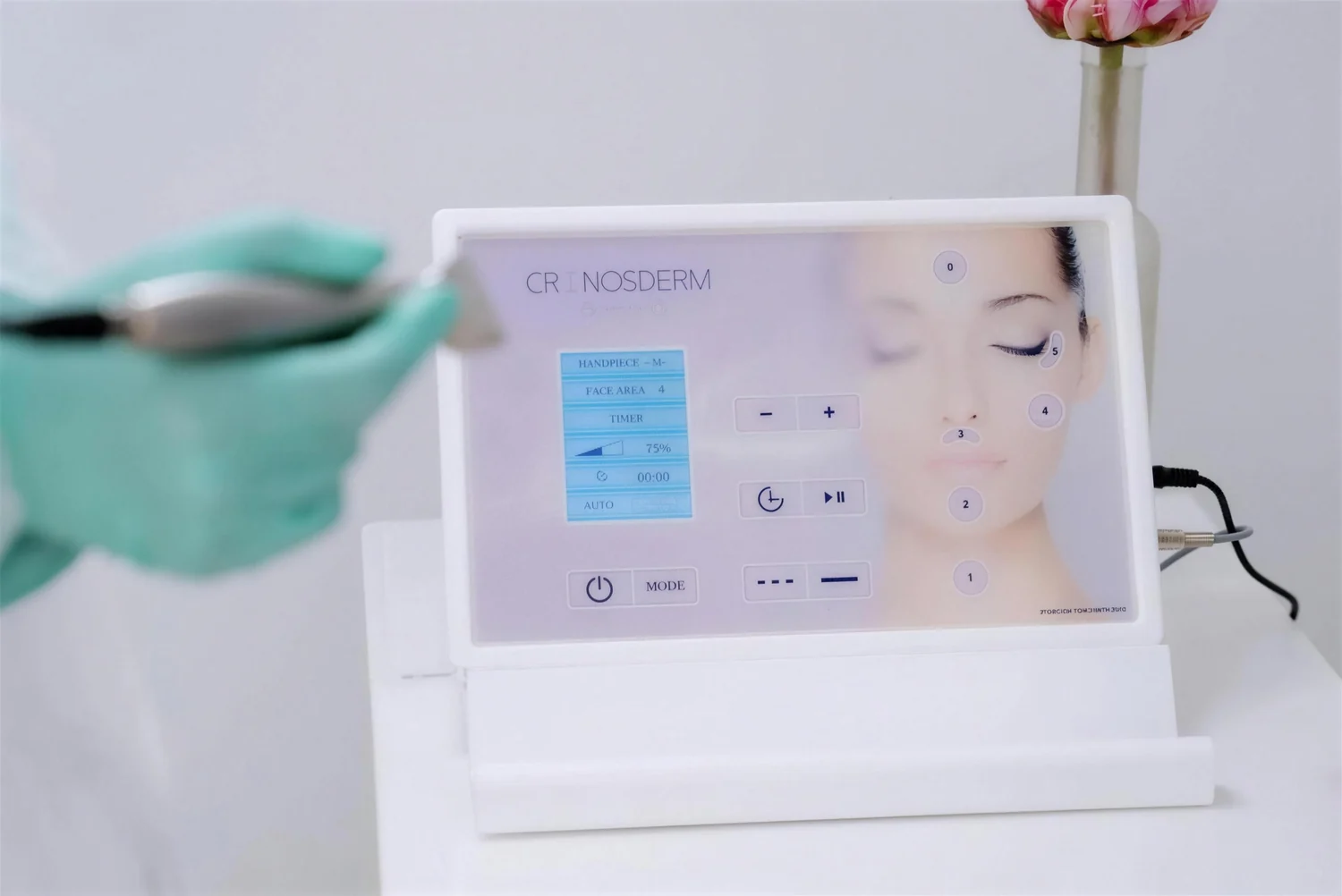 Tratament facial cu aparatură profesională